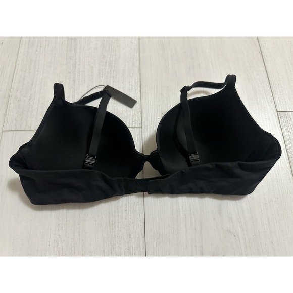 NWT SKIMS Fits Everybody T-shirt Push- Up Bra Sz 36B ONYX Black - Picture 3 of 5